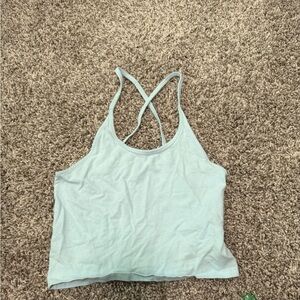 American Eagle Outfitters Light Blue Tank Top